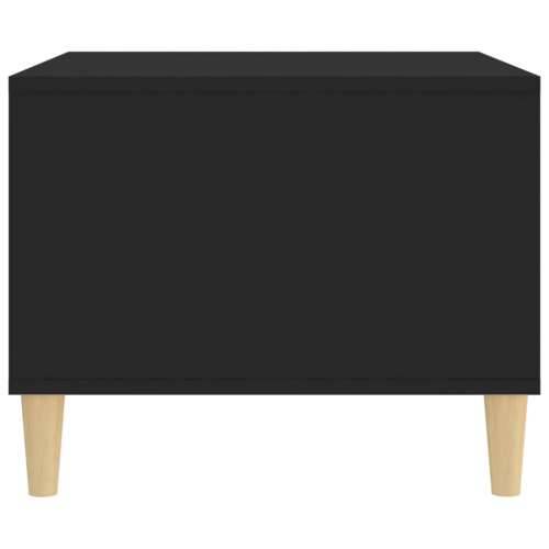 Stolić za kavu crni 60x50x40 cm od konstruiranog drva - Crna 1 Cijena
