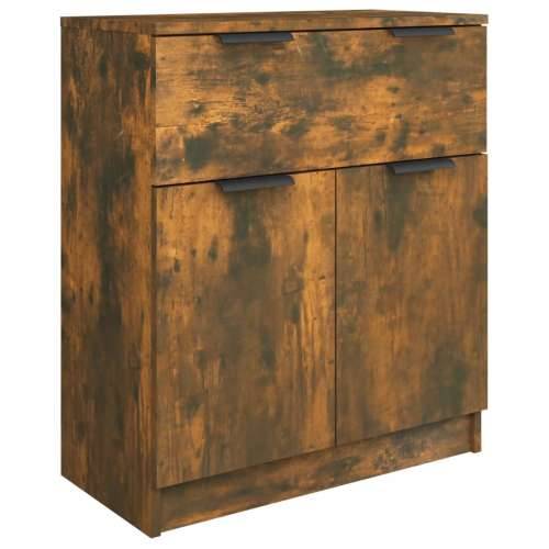 Komoda boja dimljenog hrasta 60x30x70 cm od konstruiranog drva - Dimljeni hrast 1 Cijena