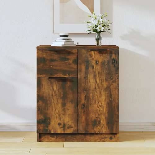 Komoda boja dimljenog hrasta 60x30x70 cm od konstruiranog drva - Dimljeni hrast 1 Cijena