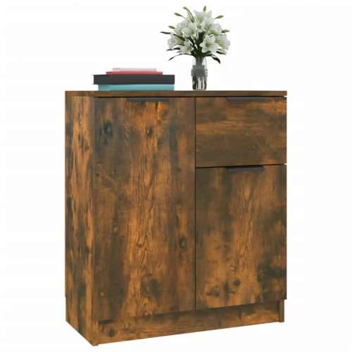 Komoda boja dimljenog hrasta 60x30x70 cm od konstruiranog drva - Dimljeni hrast 1 Cijena