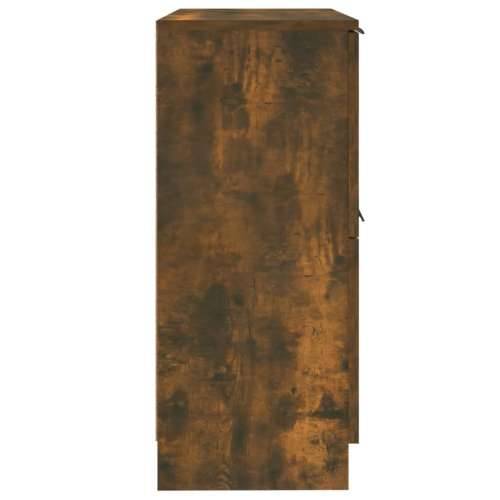 Komode 2 kom boja dimljenog hrasta 30x30x70cm konstruirano drvo - Dimljeni hrast 2 Cijena