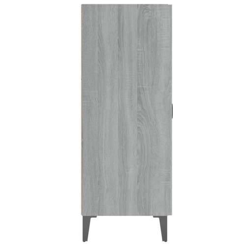 Komoda boja hrasta sonome 69,5 x 34 x 90 cm konstruirano drvo - Sivi hrast sonoma 1 Cijena