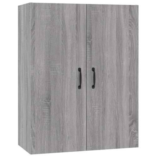 Viseći ormarić sivi hrast 69,5x34x90 cm od konstruiranog drva - Sivi hrast sonoma 1 Cijena