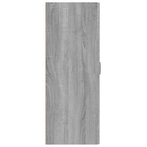 Viseći ormarić sivi hrast 69,5x34x90 cm od konstruiranog drva - Sivi hrast sonoma 1 Cijena