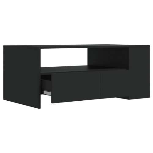Stolić za kavu crni 102 x 55 x 42 cm od konstruiranog drva - Crna 1 Cijena
