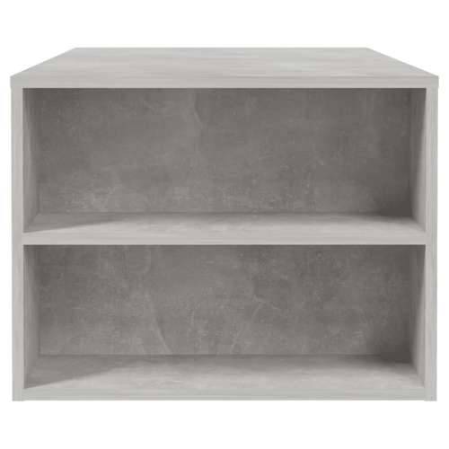 Stolić za kavu boja betona 102x55x42 cm konstruirano drvo - Beton siva 1 Cijena