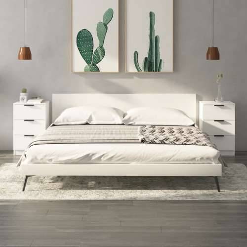 Noćni ormarić 2 kom bijeli 40 x 36 x 65 cm - Bijela 2 Cijena