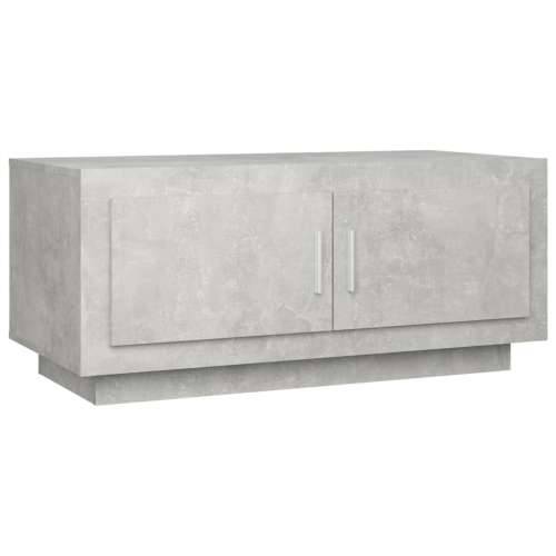 Stolić za kavu boja betona 102 x 50 x 45 cm konstruirano drvo - Beton siva 1 Cijena