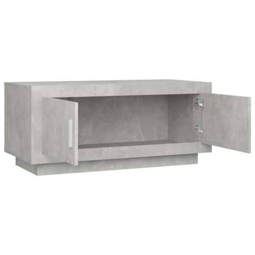 Stolić za kavu boja betona 102 x 50 x 45 cm konstruirano drvo - Beton siva 1 Cijena