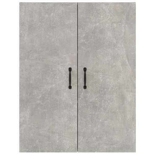 Viseći ormarić siva boja betona 69,5x34x90 cm konstruirano drvo - Beton siva 1 Cijena