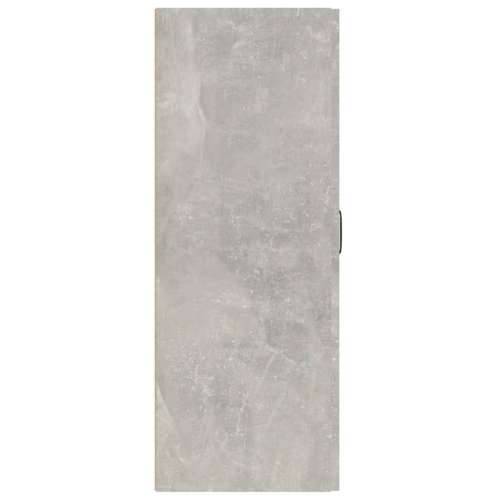 Viseći ormarić siva boja betona 69,5x34x90 cm konstruirano drvo - Beton siva 1 Cijena