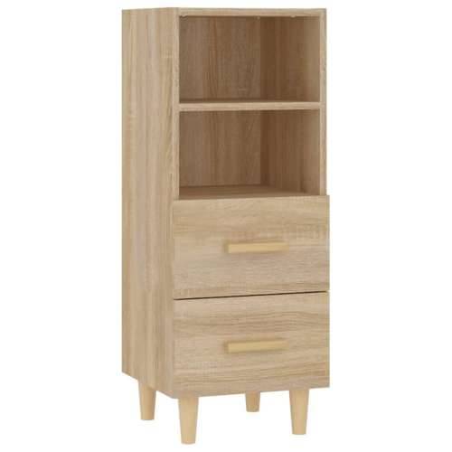 Komoda boja hrasta sonome 34,5x34x90 cm od konstruiranog drva - sonoma hrast 1 Cijena