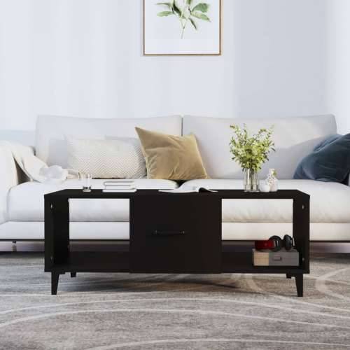 Stolić za kavu crni 102x50x40 cm od konstruiranog drva - Crna 1 Cijena