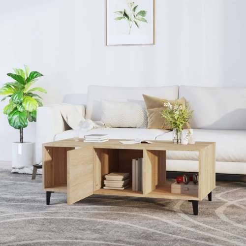 Stolić za kavu boja hrasta 102x50x40 cm konstruirano drvo - sonoma hrast 1 Cijena