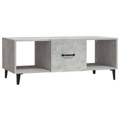 Stolić za kavu boja betona 102x50x40 cm konstruirano drvo - Beton siva 1 Cijena