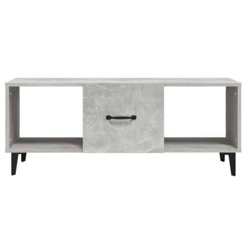 Stolić za kavu boja betona 102x50x40 cm konstruirano drvo - Beton siva 1 Cijena
