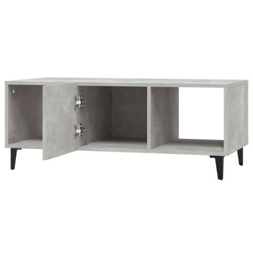 Stolić za kavu boja betona 102x50x40 cm konstruirano drvo - Beton siva 1 Cijena