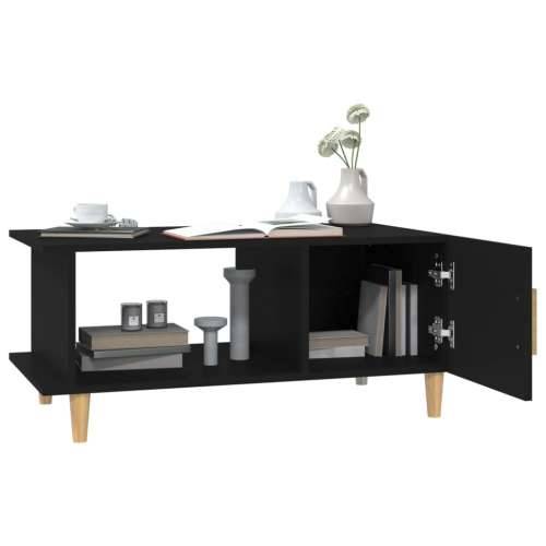 Stolić za kavu crni 90x50x40 cm od konstruiranog drva - Crna 1 Cijena