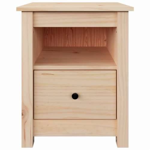 Noćni ormarići 2 kom 40x35x49 cm od masivne borovine - Prirodna 2 Cijena