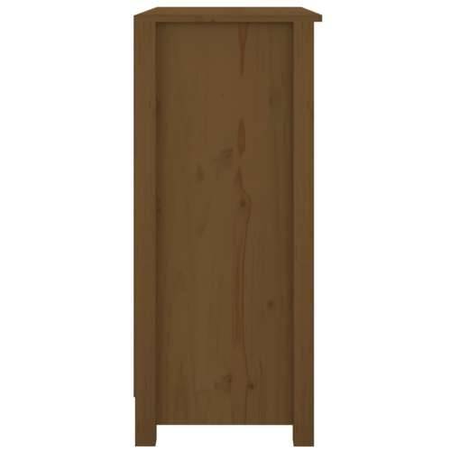 Komoda smeđa boja meda 70 x 35 x 80 cm od masivne borovine - boja meda 1 Cijena