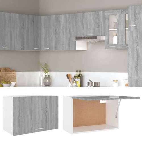 Viseći ormarić “Lyon” sivi hrast 60x31x40cm - Sivi hrast sonoma 1 1 x viseći ormarić (1 krilna vrata) 60 cm Cijena