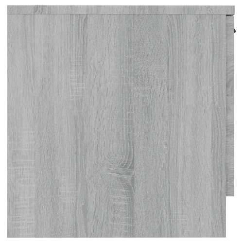 Noćni ormarići 2 kom boja dimljenog smeđi 40 x 39 x 40 cm - Sivi hrast sonoma 2 Cijena