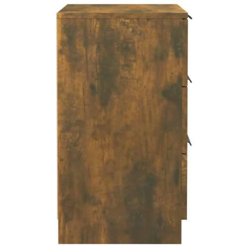 Noćni ormarići 2 kom boja dimljenog hrasta 40x36x65 cm - Dimljeni hrast 2 Cijena