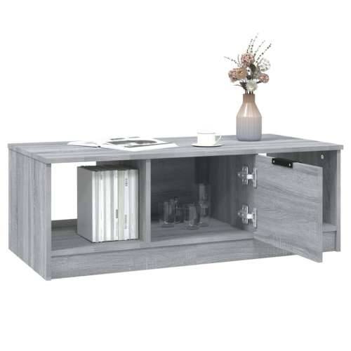 Stolić za kavu boja hrasta 102x50x36 cm konstruirano drvo - Sivi hrast sonoma 1 Cijena