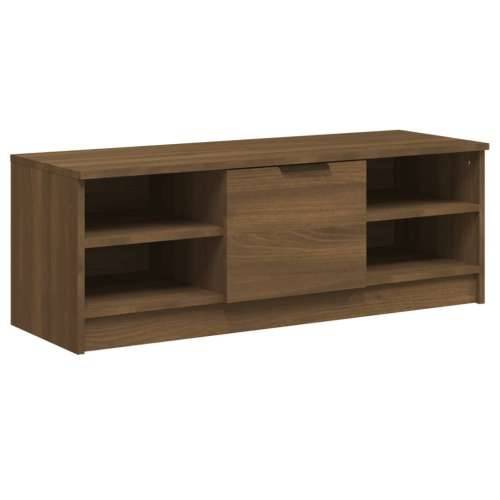 TV ormarić smeđeg hrasta 102x35,5x36,5 cm konstruirano drvo - Smeđi hrast 1 Cijena
