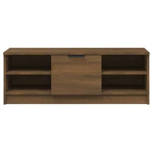 TV ormarić smeđeg hrasta 102x35,5x36,5 cm konstruirano drvo - Smeđi hrast 1 Cijena