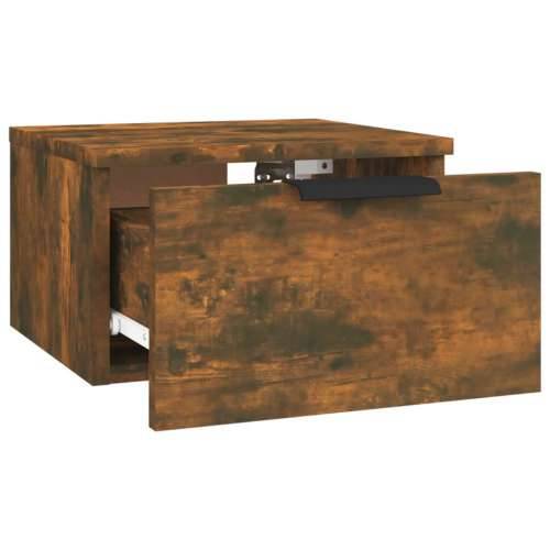 Zidni noćni ormarići 2 kom dimljenog hrasta 34 x 30 x 20 cm - Dimljeni hrast 2 Cijena