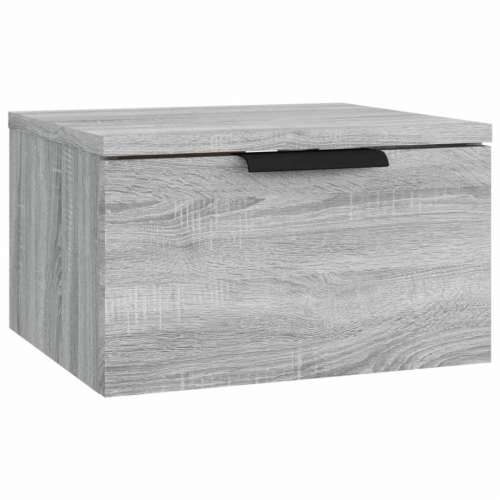 Zidni noćni ormarić sivog hrasta 34 x 30 x 20 cm - Sivi hrast sonoma 1 Cijena