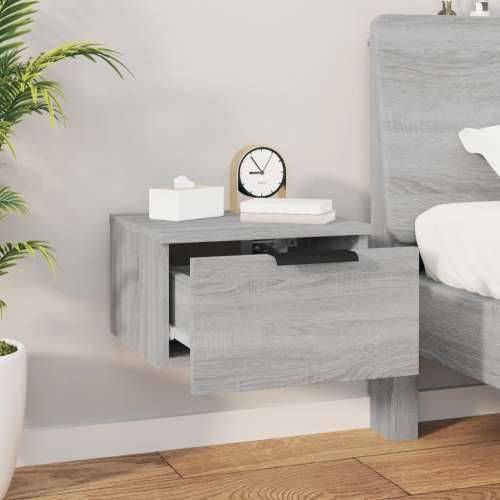 Zidni noćni ormarići 2 kom boja sivog hrasta sonome 34x30x20 cm - Sivi hrast sonoma 2 Cijena
