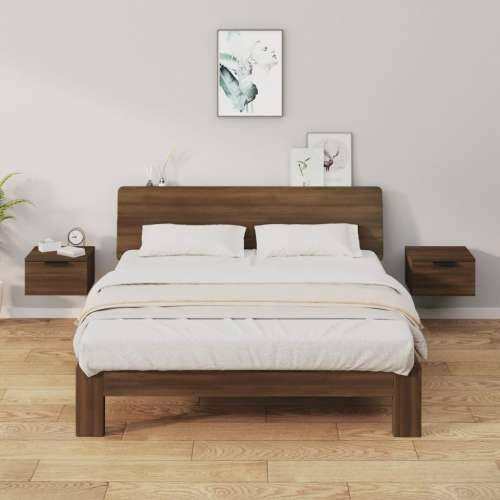 Zidni noćni ormarići 2 kom smeđeg hrasta 34 x 30 x 20 cm - Smeđi hrast 2 Cijena
