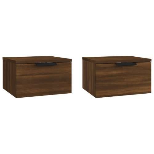 Zidni noćni ormarići 2 kom smeđeg hrasta 34 x 30 x 20 cm - Smeđi hrast 2 Cijena