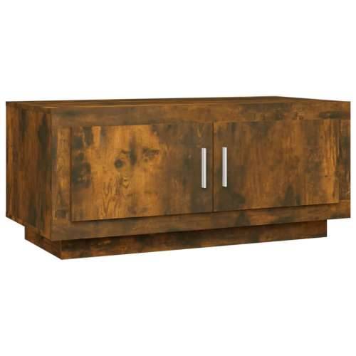 Stolić za kavu boja hrasta 102x50x45 cm konstruirano drvo - Dimljeni hrast 1 Cijena