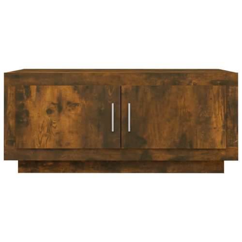 Stolić za kavu boja hrasta 102x50x45 cm konstruirano drvo - Dimljeni hrast 1 Cijena