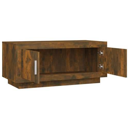 Stolić za kavu boja hrasta 102x50x45 cm konstruirano drvo - Dimljeni hrast 1 Cijena