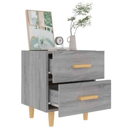 Noćni ormarići 2 kom boja hrasta sonome 40x35x47,5 cm - Sivi hrast sonoma 2 Cijena