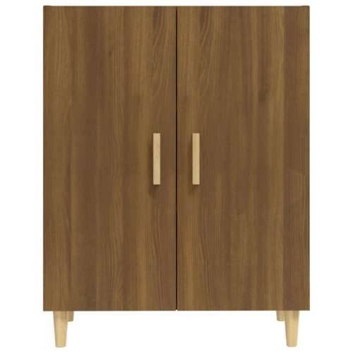 Komoda boja smeđeg hrasta 70x34x90 cm od konstruiranog drva - Smeđi hrast 1 Cijena