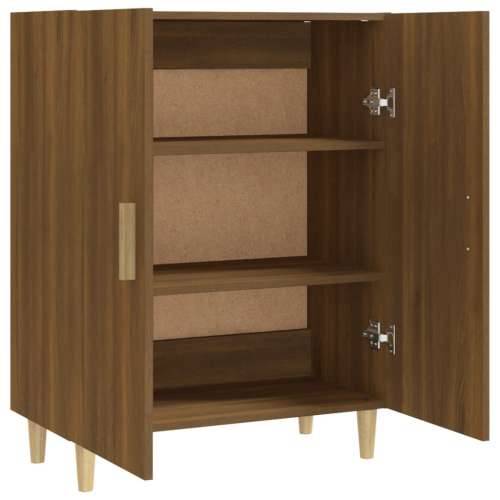 Komoda boja smeđeg hrasta 70x34x90 cm od konstruiranog drva - Smeđi hrast 1 Cijena