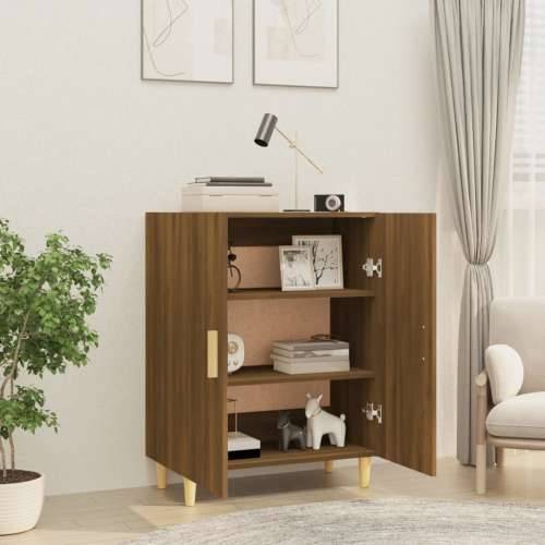 Komoda boja smeđeg hrasta 70x34x90 cm od konstruiranog drva - Smeđi hrast 1 Cijena