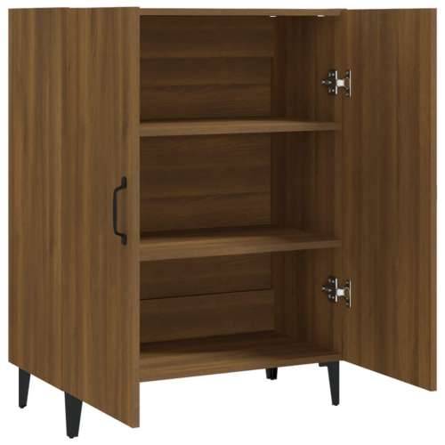 Komoda boja smeđeg hrasta 70x34x90 cm od konstruiranog drva - Smeđi hrast 1 Cijena