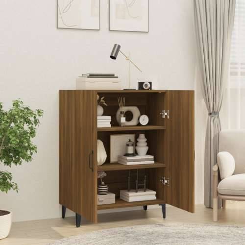 Komoda boja smeđeg hrasta 70x34x90 cm od konstruiranog drva - Smeđi hrast 1 Cijena