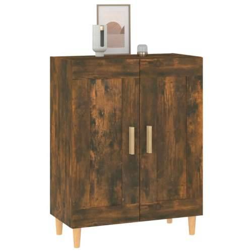 Komoda boja dimljenog hrasta 69,5x34x90 cm konstruirano drvo - Dimljeni hrast 1 Cijena