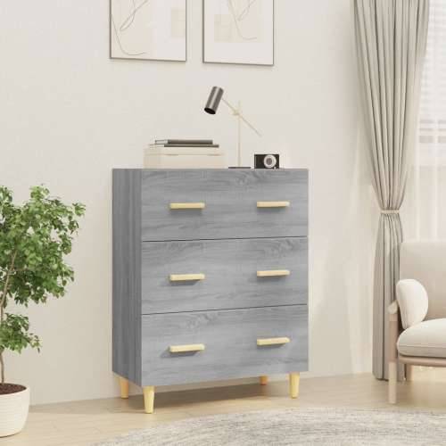 Komoda boja siva sonome 70x34x90 cm od konstruiranog drva - Sivi hrast sonoma 1 Cijena