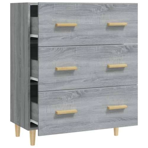 Komoda boja siva sonome 70x34x90 cm od konstruiranog drva - Sivi hrast sonoma 1 Cijena