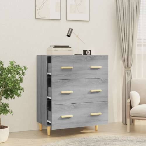 Komoda boja siva sonome 70x34x90 cm od konstruiranog drva - Sivi hrast sonoma 1 Cijena