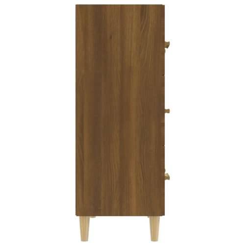 Komoda boja smeđeg hrasta 70x34x90 cm od konstruiranog drva - Smeđi hrast 1 Cijena