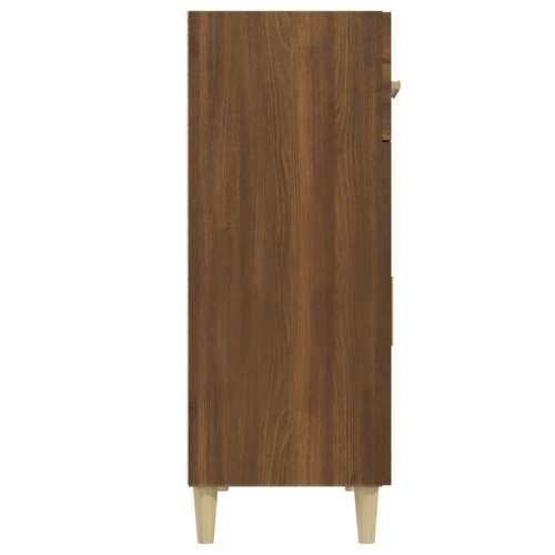 Komoda boja smeđeg hrasta 69,5x34x90 cm od konstruiranog drva - Smeđi hrast 1 Cijena